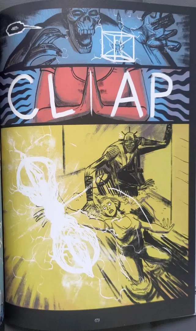 strona komiksu "Czarne Serce"