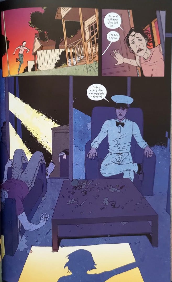 strona komiksu „Ice Cream Man. Tom pierwszy”