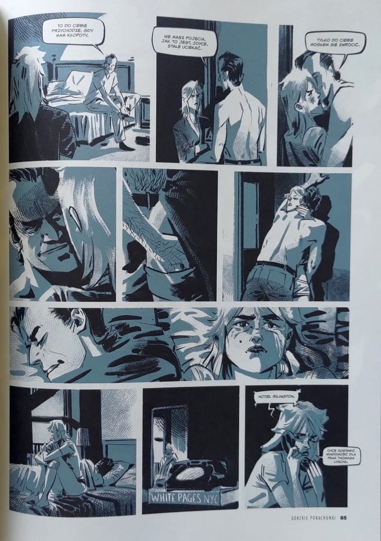 strona komiksu „Parker. Gorzkie porachunki”