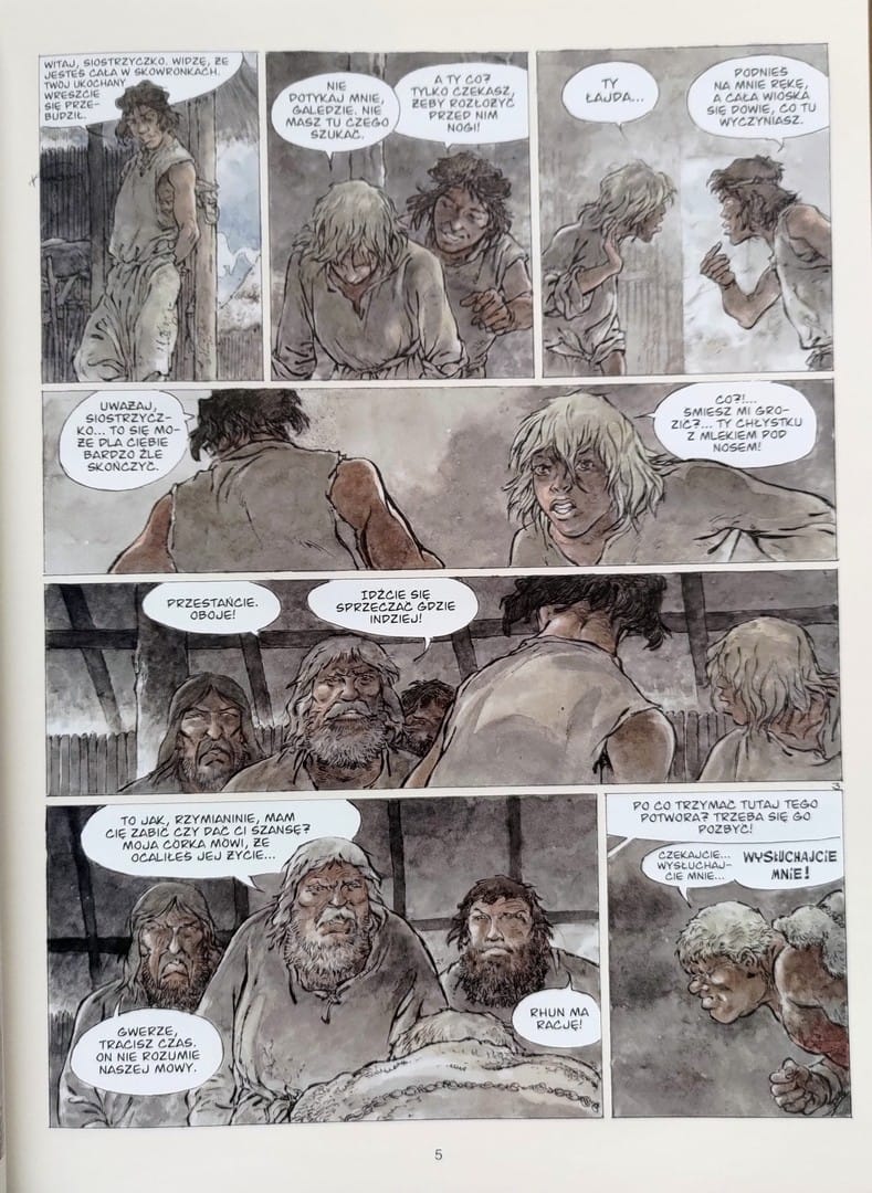 strona komiksu „Brigantus. 2. Pikt.”