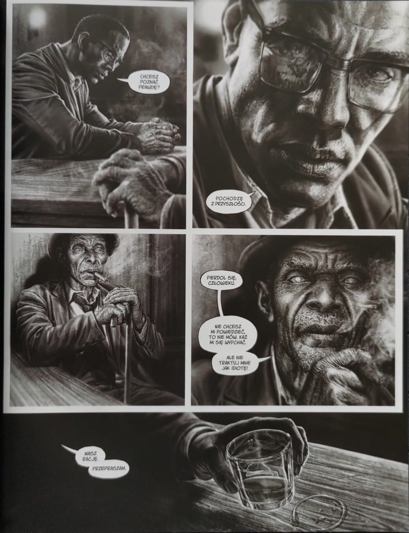 strona komiksu „Błędne koło”