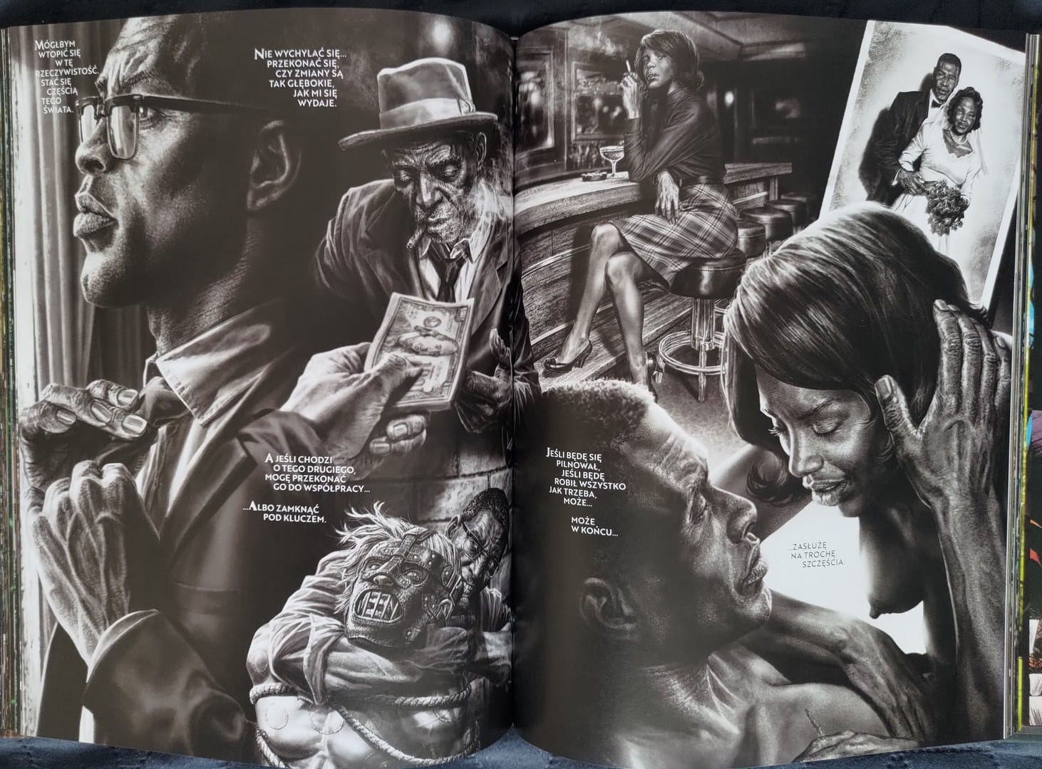 strona komiksu „Błędne koło”