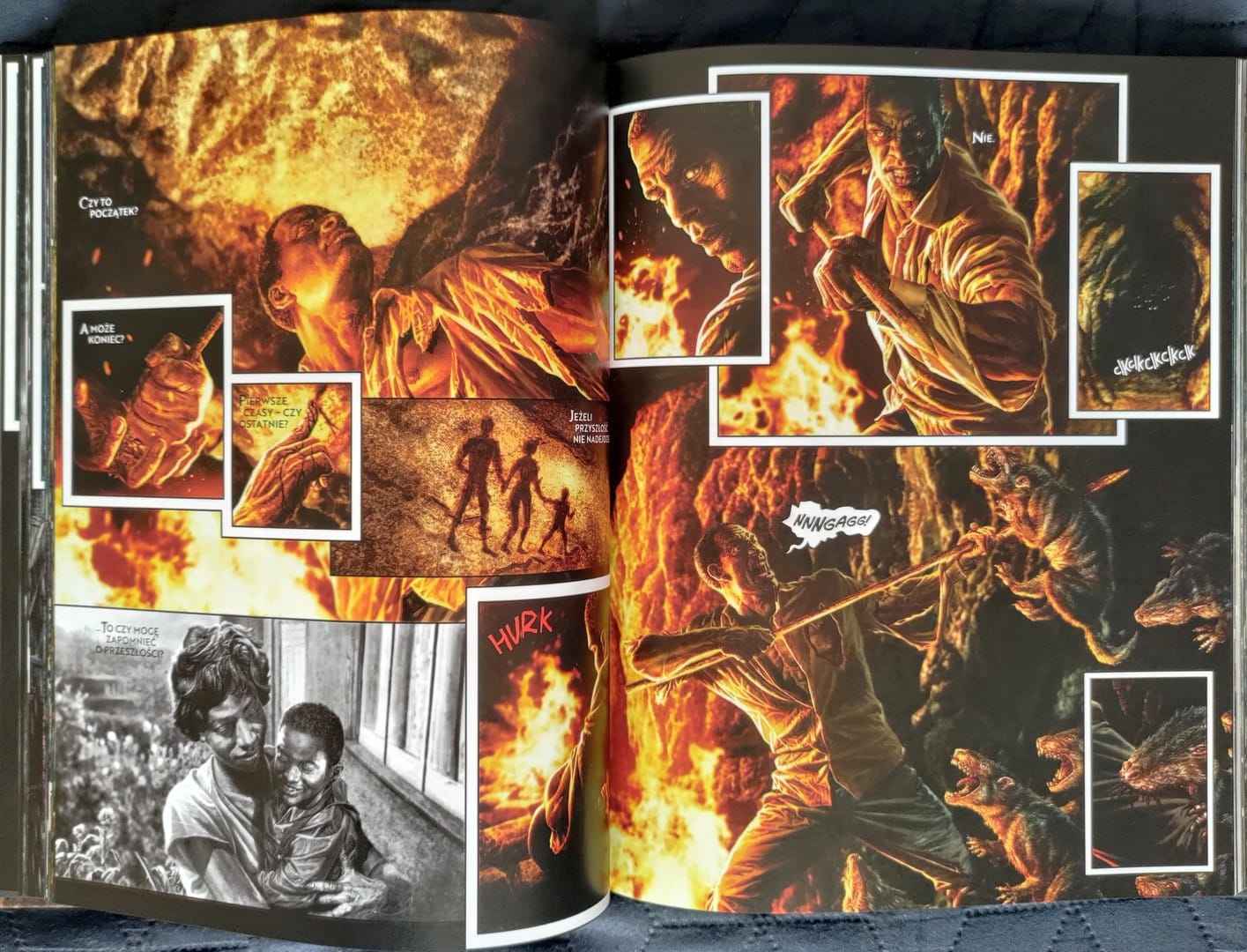 strona komiksu „Błędne koło”