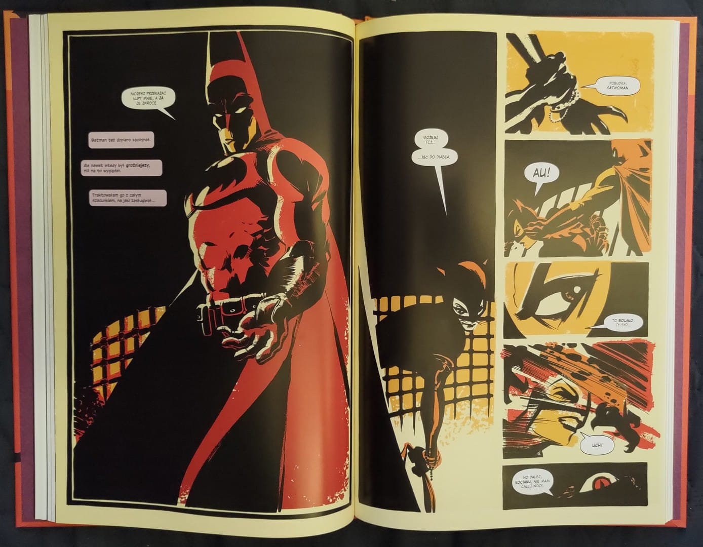 strona komiksu „Catwoman. Rzymskie Wakacje”