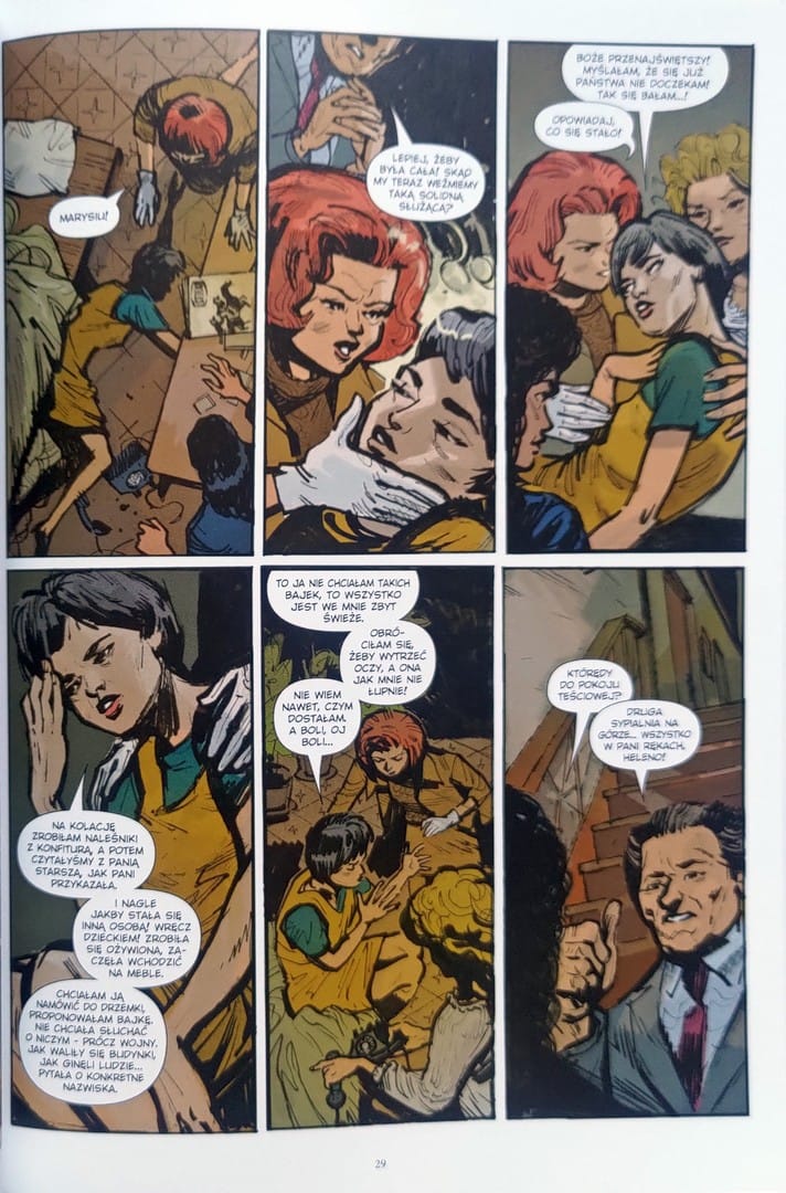 strona komiksu „Medium”