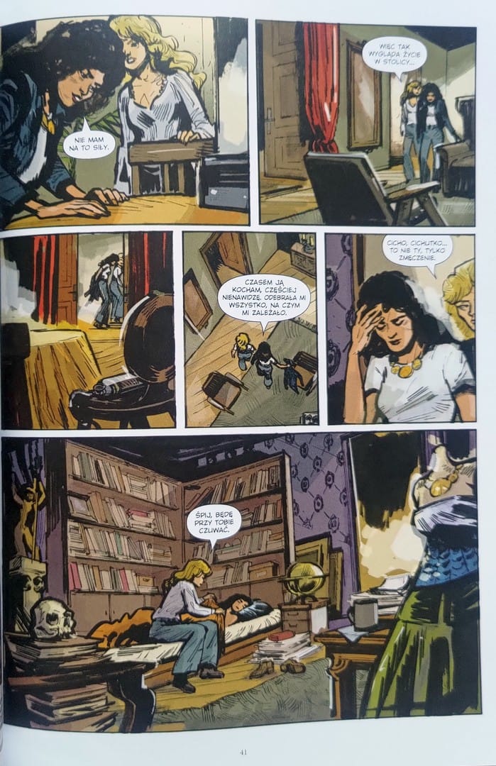 strona komiksu „Medium”