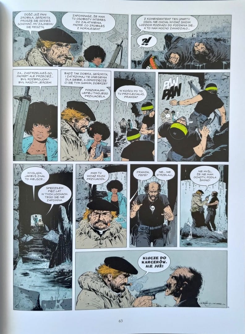 strona komiksu „XIII.Tom 3”