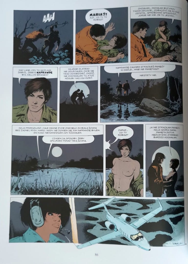 strona komiksu „XIII.Tom 3”