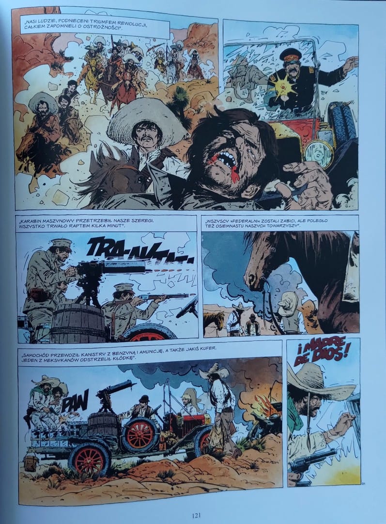 strona komiksu „XIII.Tom 3”