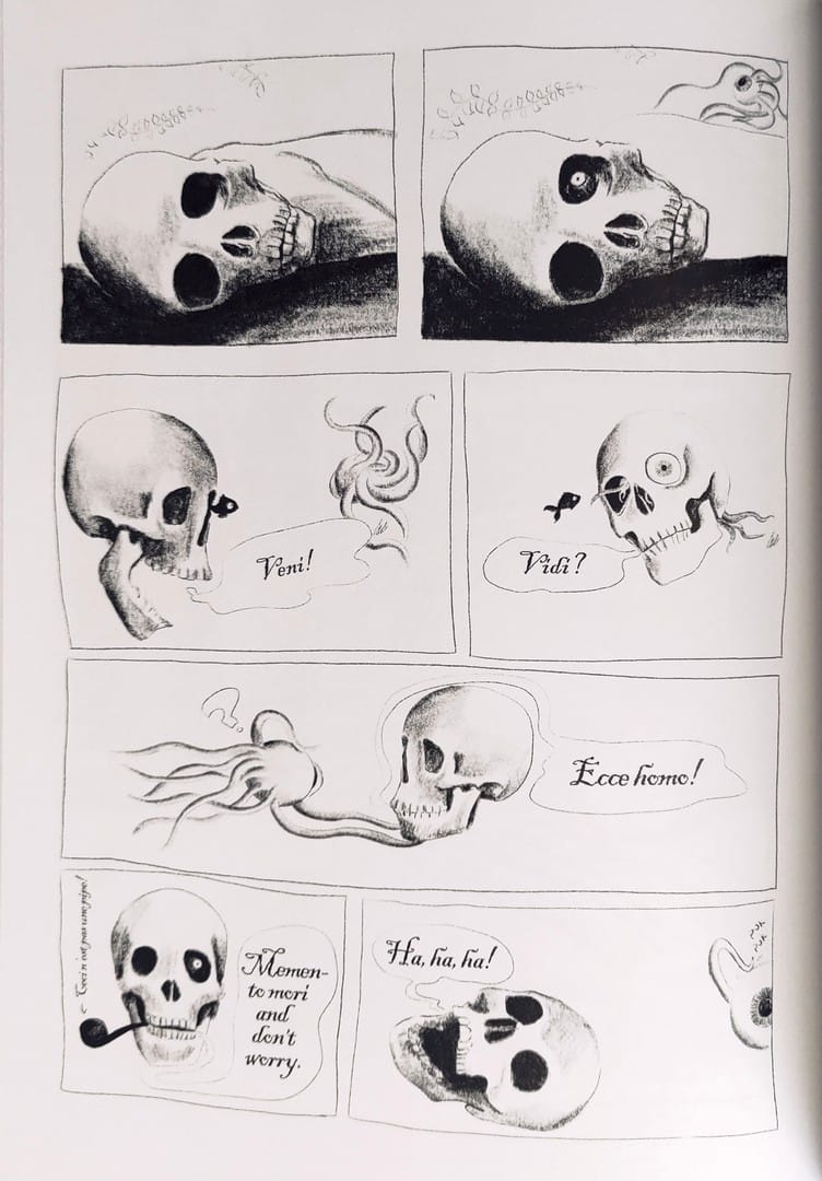 strona komiksu „Spleen”