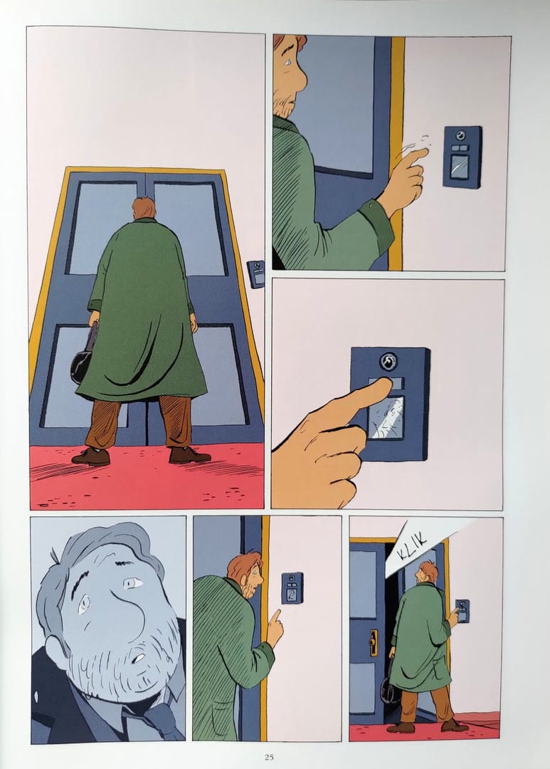 strona komiksu "Pillow Man. Mężczyzna naszych marzeń"