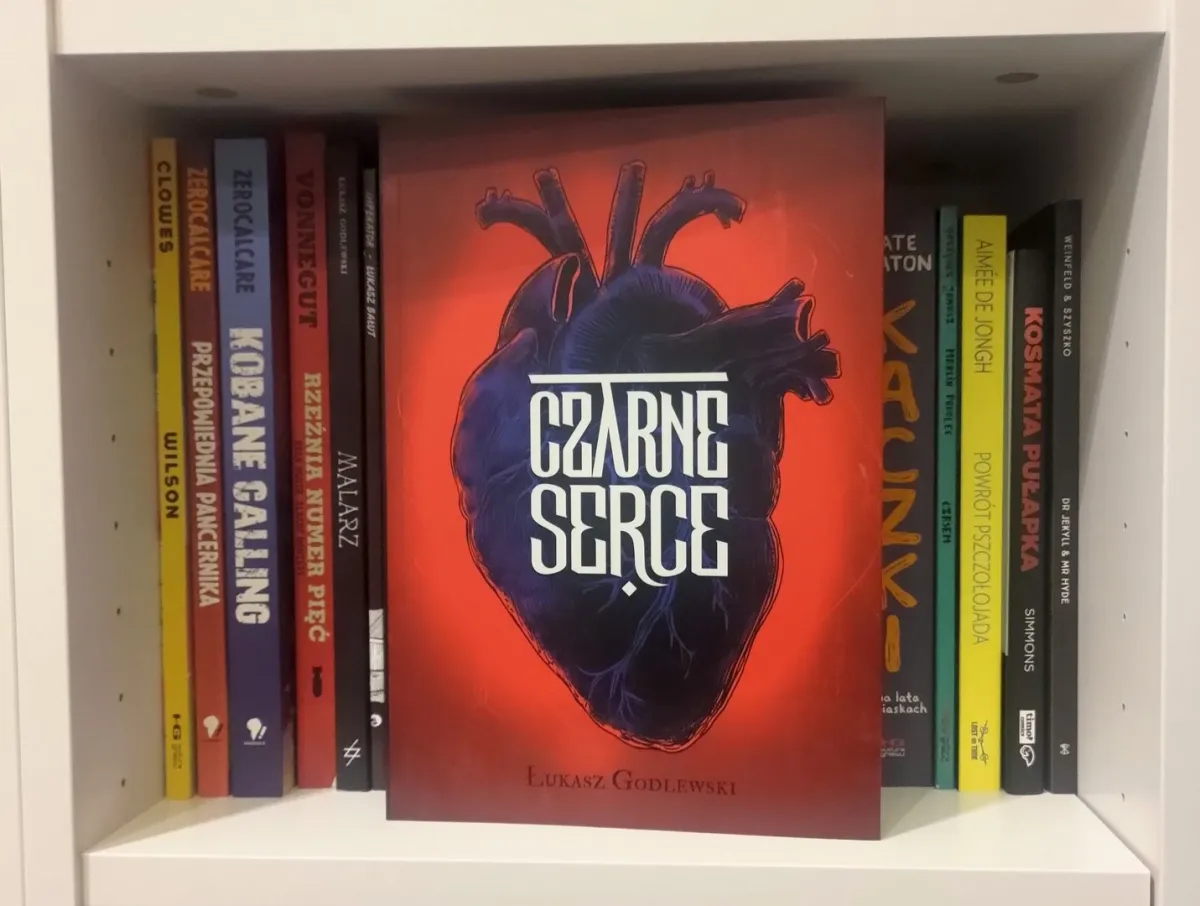 Czarne Serce. Łukasz Godlewski – Kilka słów o komiksie