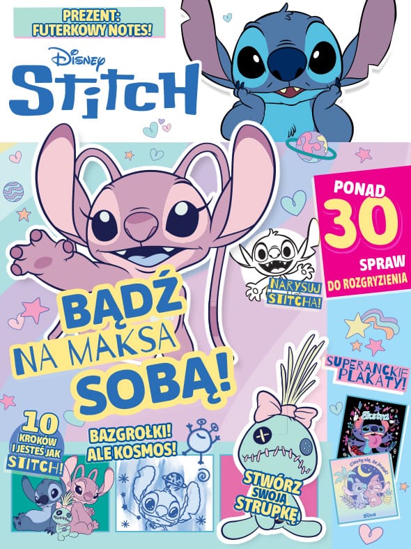 Egmont wprowadził na rynek nowy magazyn dla dzieci - Stitch