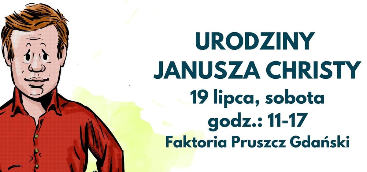 W najbliższą sobotę urodziny Janusza Christy