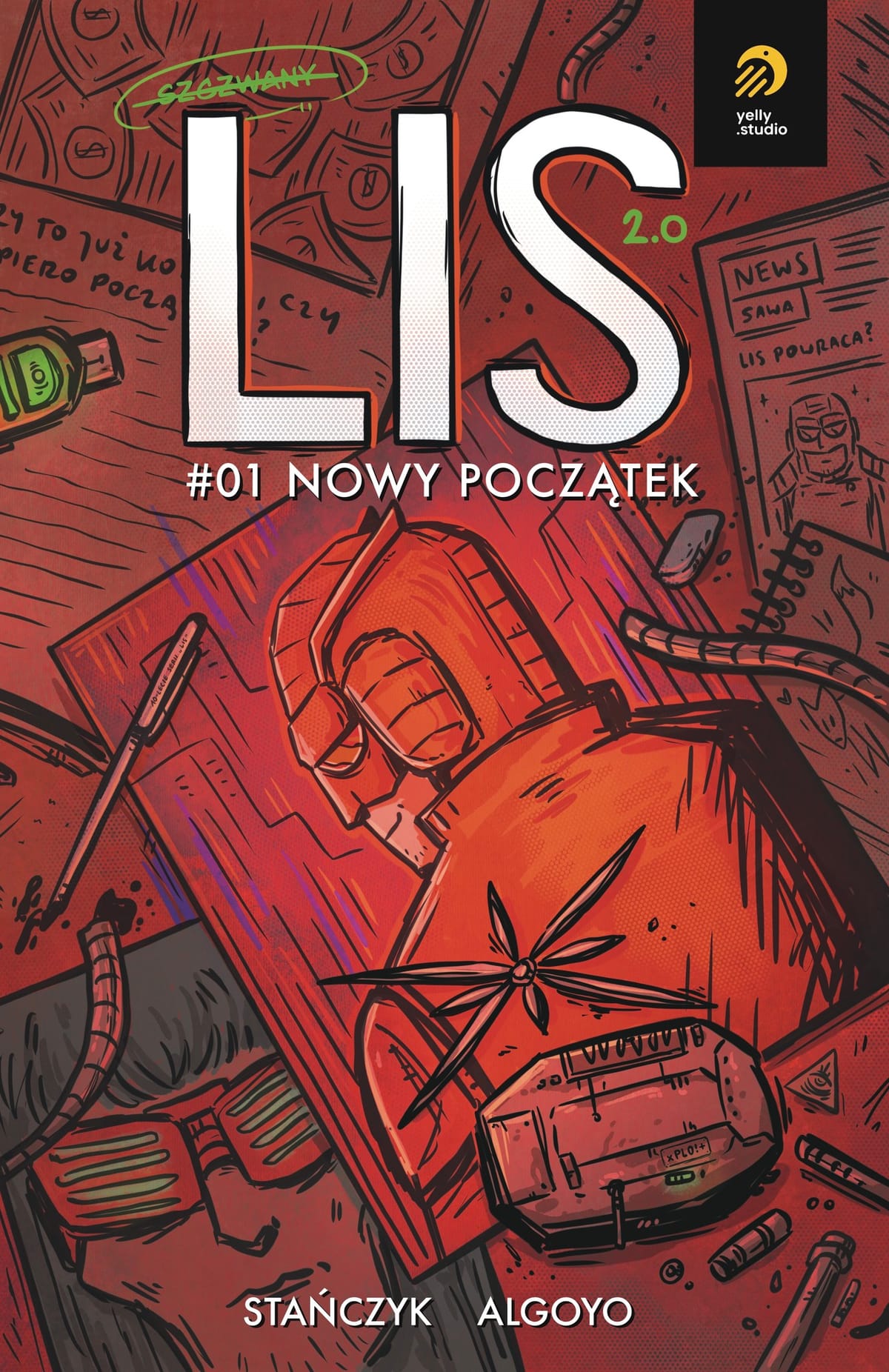 Wkrótce ruszy zbiórka na komiks Lis 2.0 #1 - Nowy początek