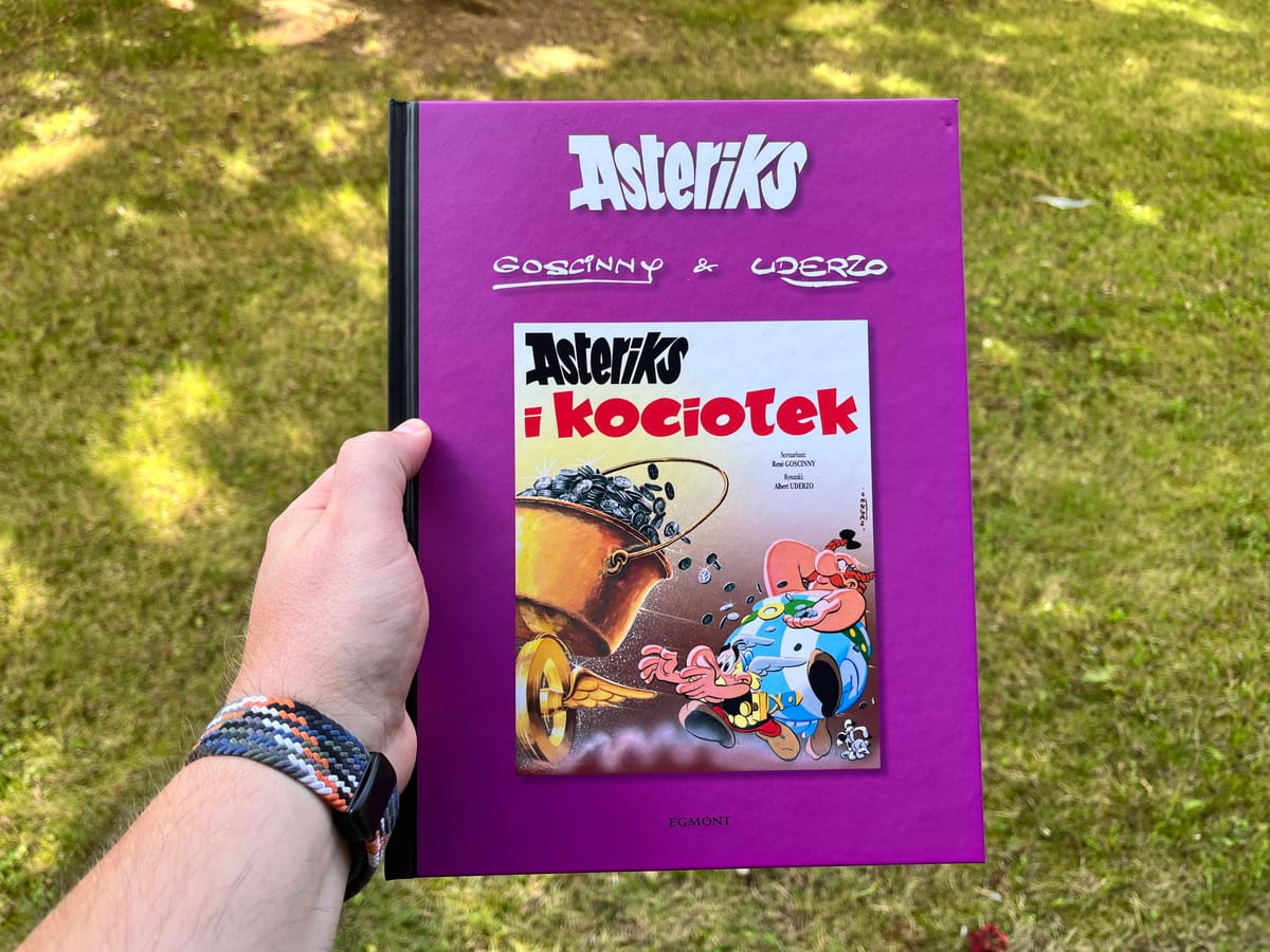 Asteriks i kociołek, czyli historia o kolaboracji i kapitalizmie, okraszona masą humoru