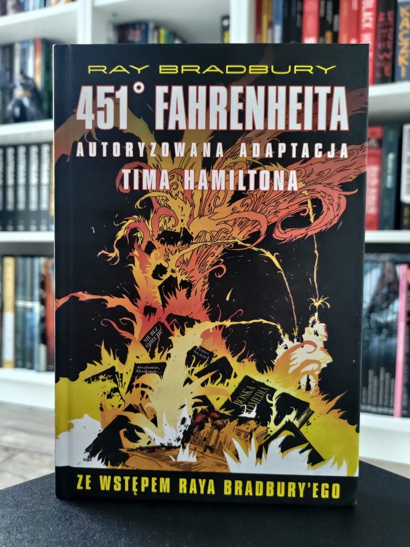 451 stopni Fahrenheita. Recenzja komiksu
