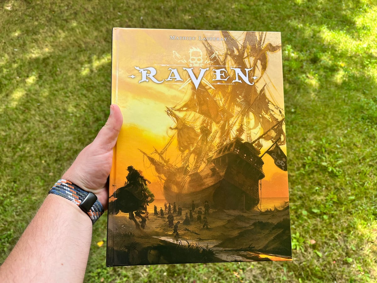 Raven, czyli piracka opowieść według Mathieu Lauffray’a. Recenzja