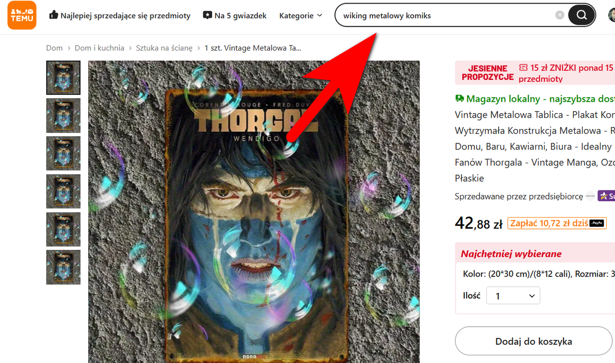 Temu, gadżety komiksowe i polskie prawo. Co grozi za kupowanie podróbek?