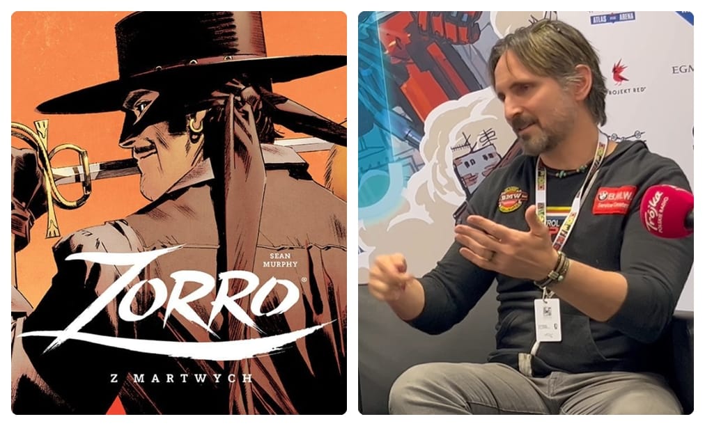Sean Murphy o komiksie "Zorro: Z martwych” na MFKiG