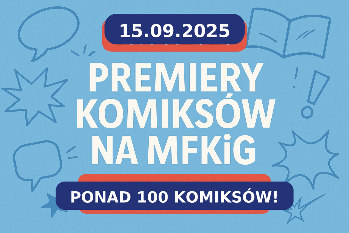 Zapowiedzi komiksów na wrzesień 2025 - zbiorcza lista