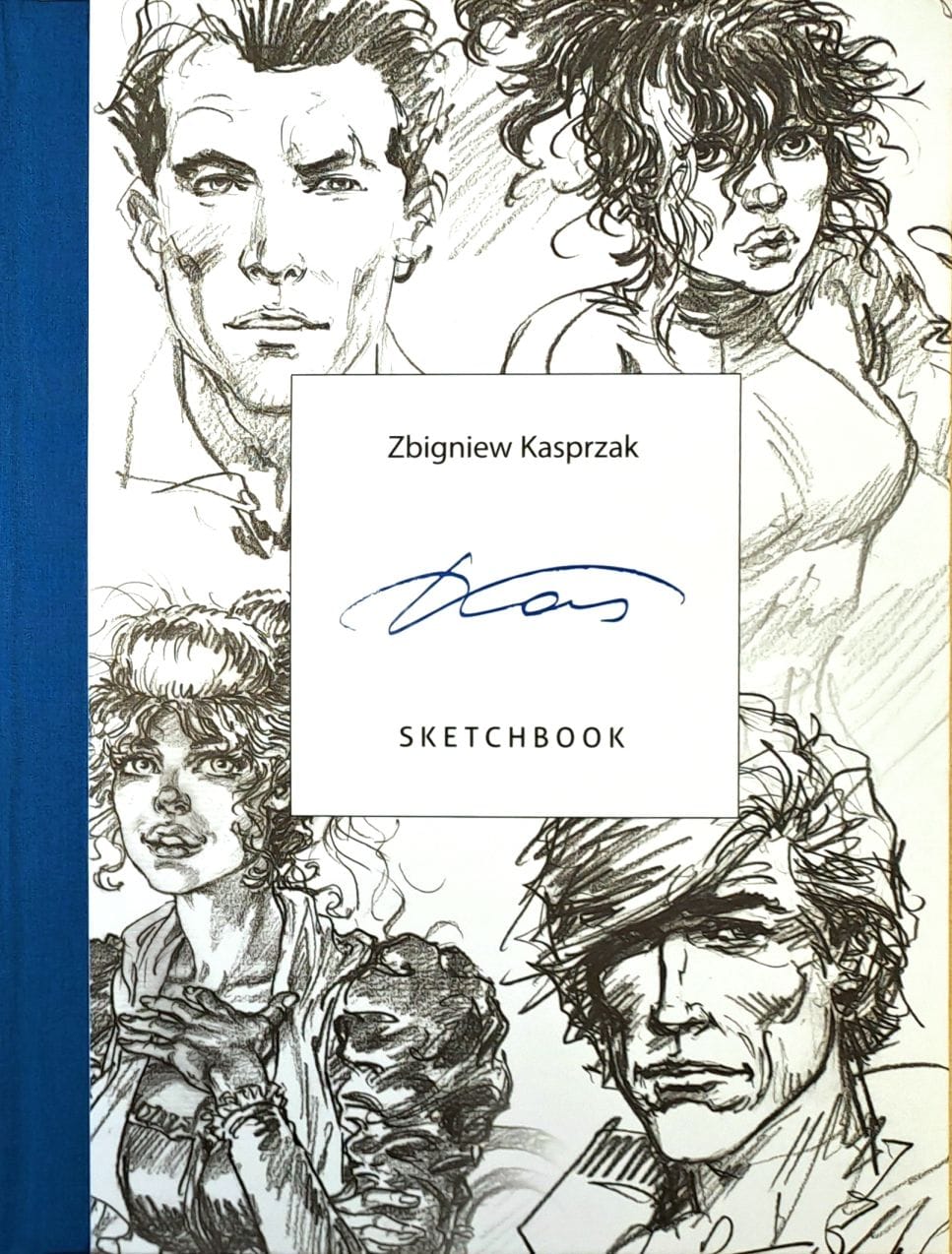 Wydawnictwo Ongrys zapowiada artbook ze szkicami Zbigniewa Kasprzaka