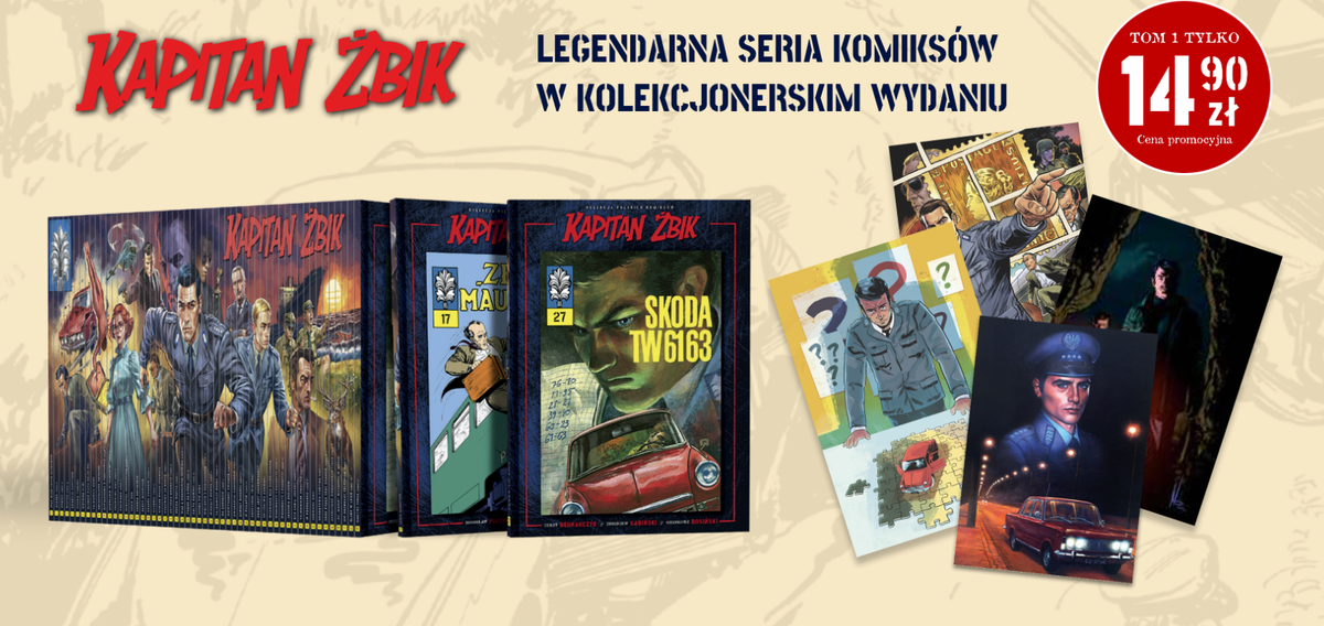 Kapitan Żbik - Hachette testuje nową kolekcję