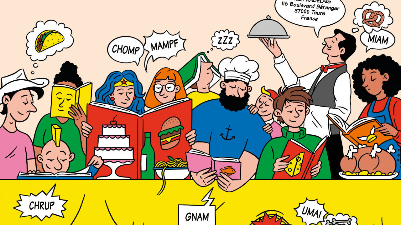 Jak narysować rosół? Konferencja o komiksie i jedzeniu w Tours z polskim akcentem