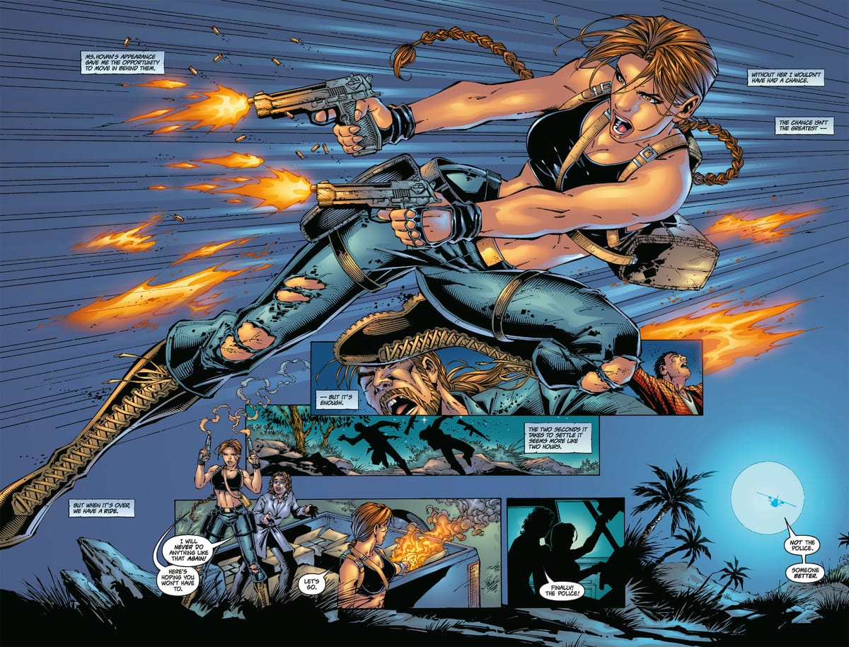 To dopiero "grubas". Lara Croft wraca w prawie tysiącstronicowym, kolosalnym tomie