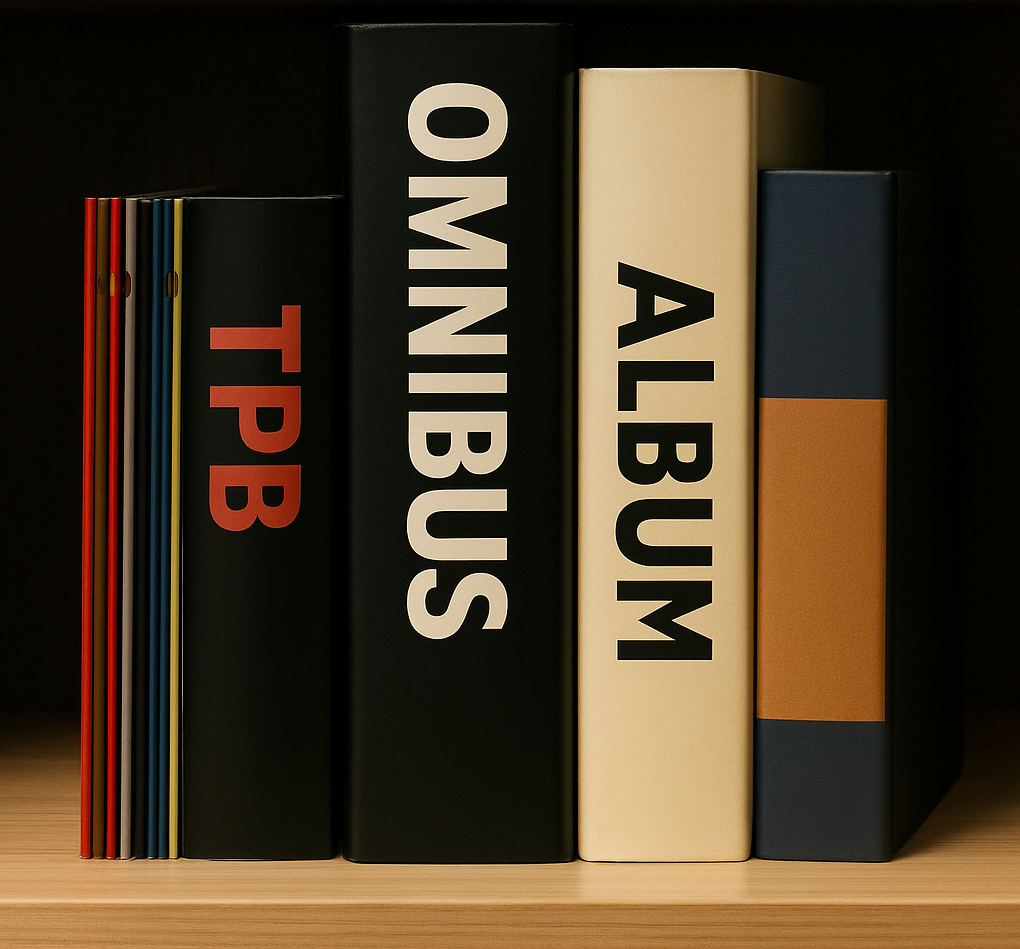 Jak czytać skróty przy komiksach? TPB, omnibus, zeszytówka i inne