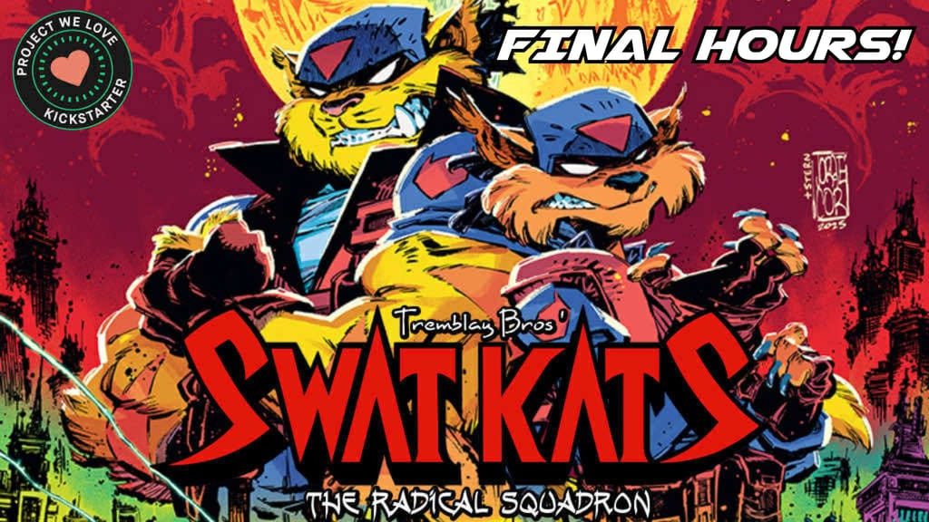 „Swat Kats” z rekordem na Kickstarterze. Największa zbiórka na pojedynczy zeszyt