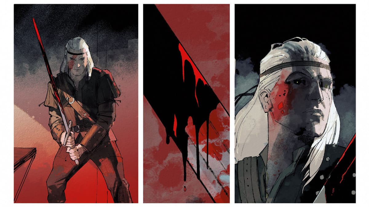 Michael Dowling zilustrował kultowe pierwsze opowiadanie o Wiedźminie. Premiera w Polsce w 2026 [galeria]