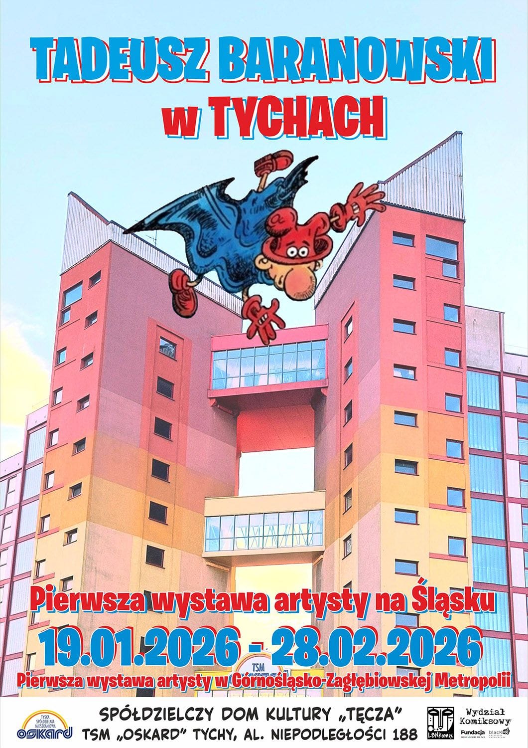 Tadeusz Baranowski w Tychach: wystawa w SDK „Tęcza” od 19 stycznia
