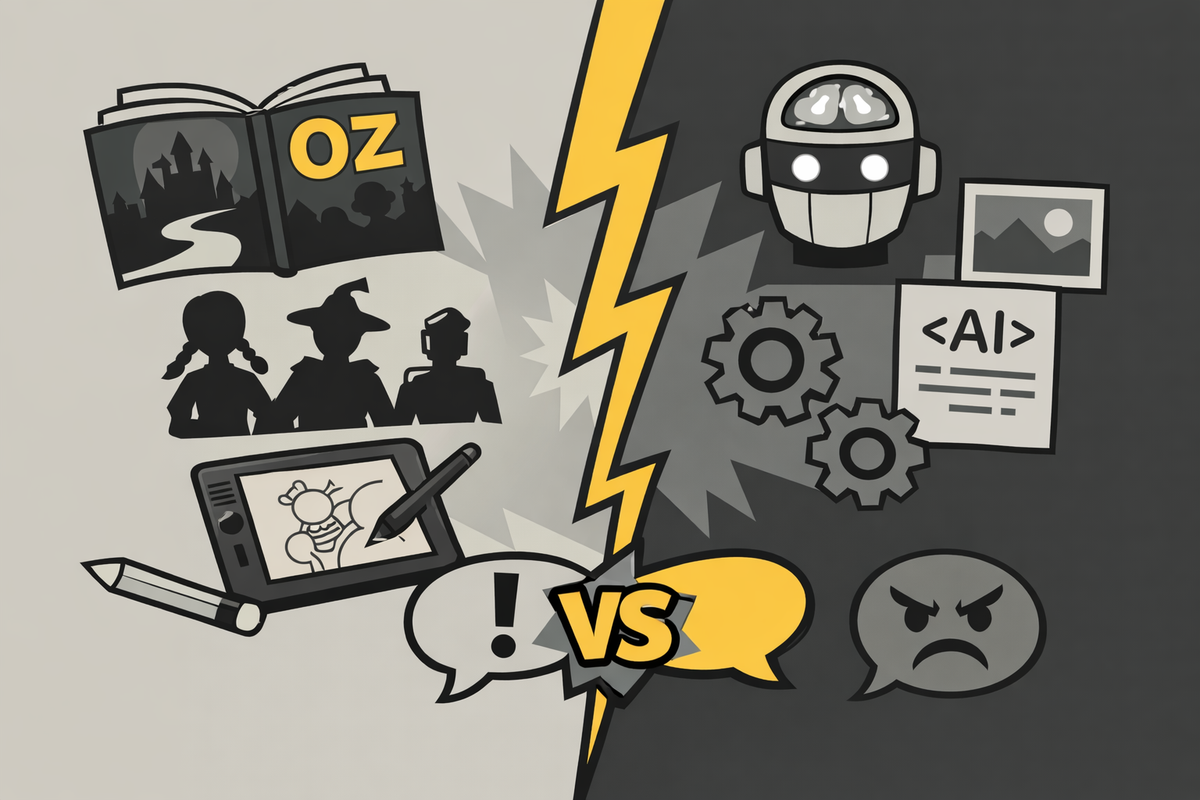 David Aja odchodzi z „Ultimate Oz Universe”. Wraca spór o AI