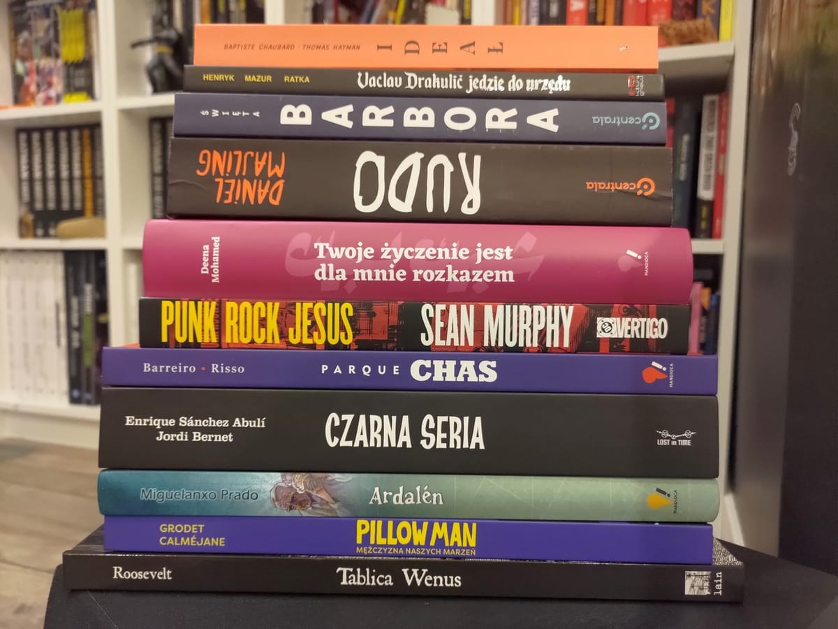 Top 11 najlepszych komiksów 2025 roku. Podsumowanie