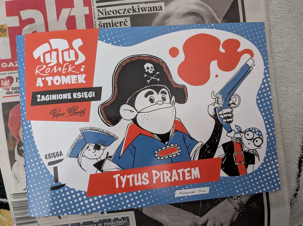 "Zaginione księgi" Tytusa z Faktem. W bonusie kod na puzzle dla klientów Gildii