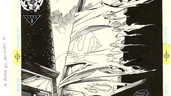 Gratka dla kolekcjonerów. Oryginalne plansze ze "Śmierci Supermana" trafią na aukcję