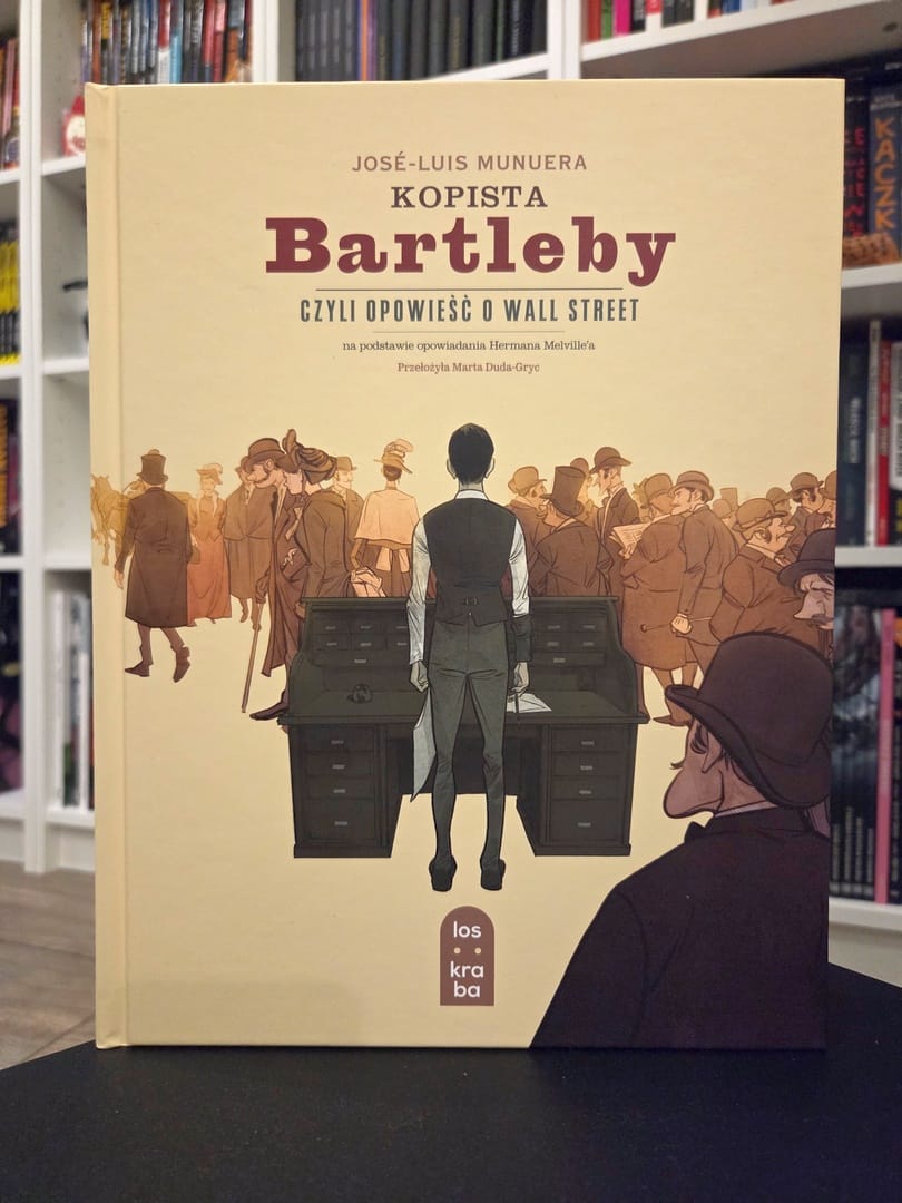 „Kopista Bartleby, czyli opowieść o Wall Street”. Recenzja komiksu