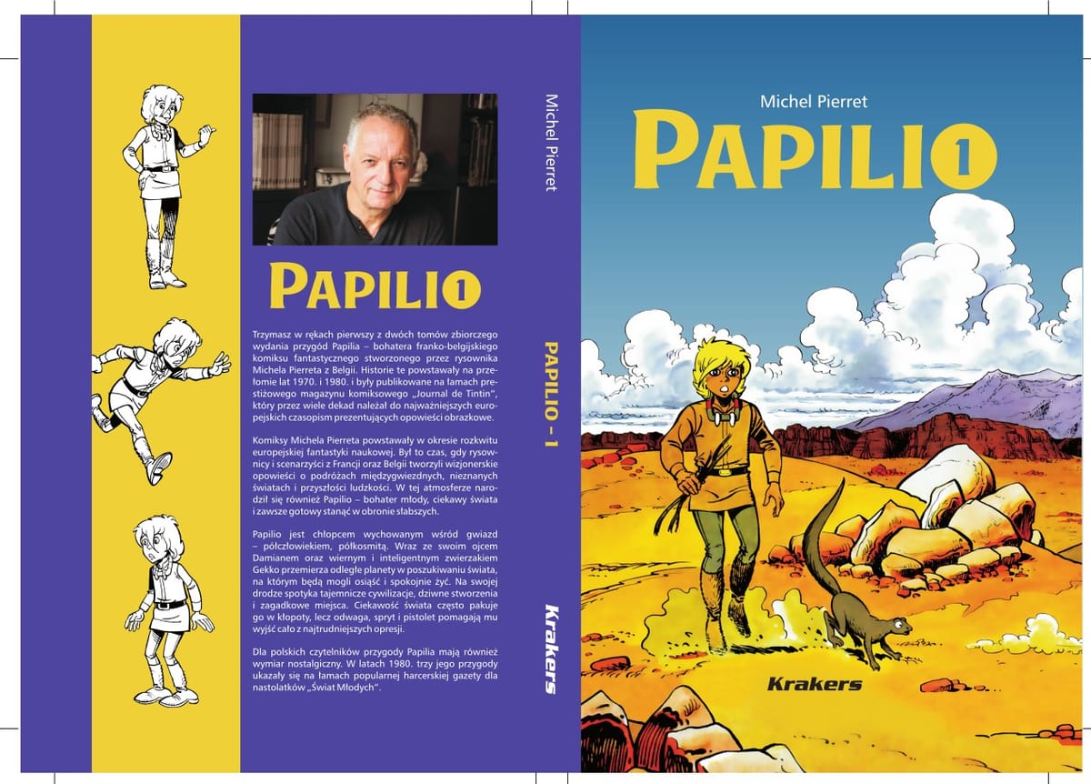 Krakers wysłał do druku 1 tom „Papilio”