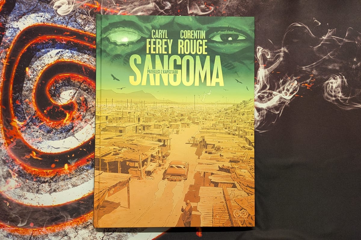„Sangoma". Zbrodnia, polityka i duchy przeszłości w jednym albumie. Recenzja komiksu