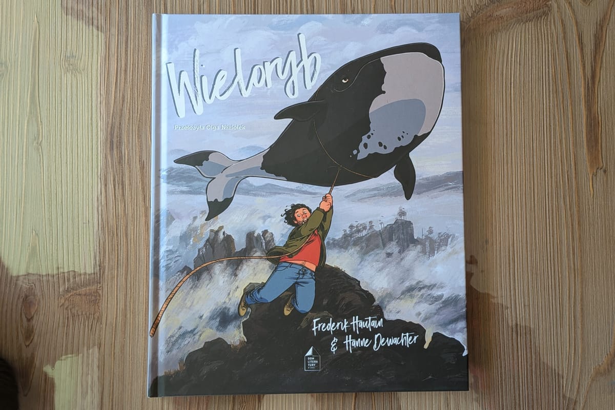 „Wieloryb" – recenzja komiksu o samotności, nadziei i wierze w niemożliwe