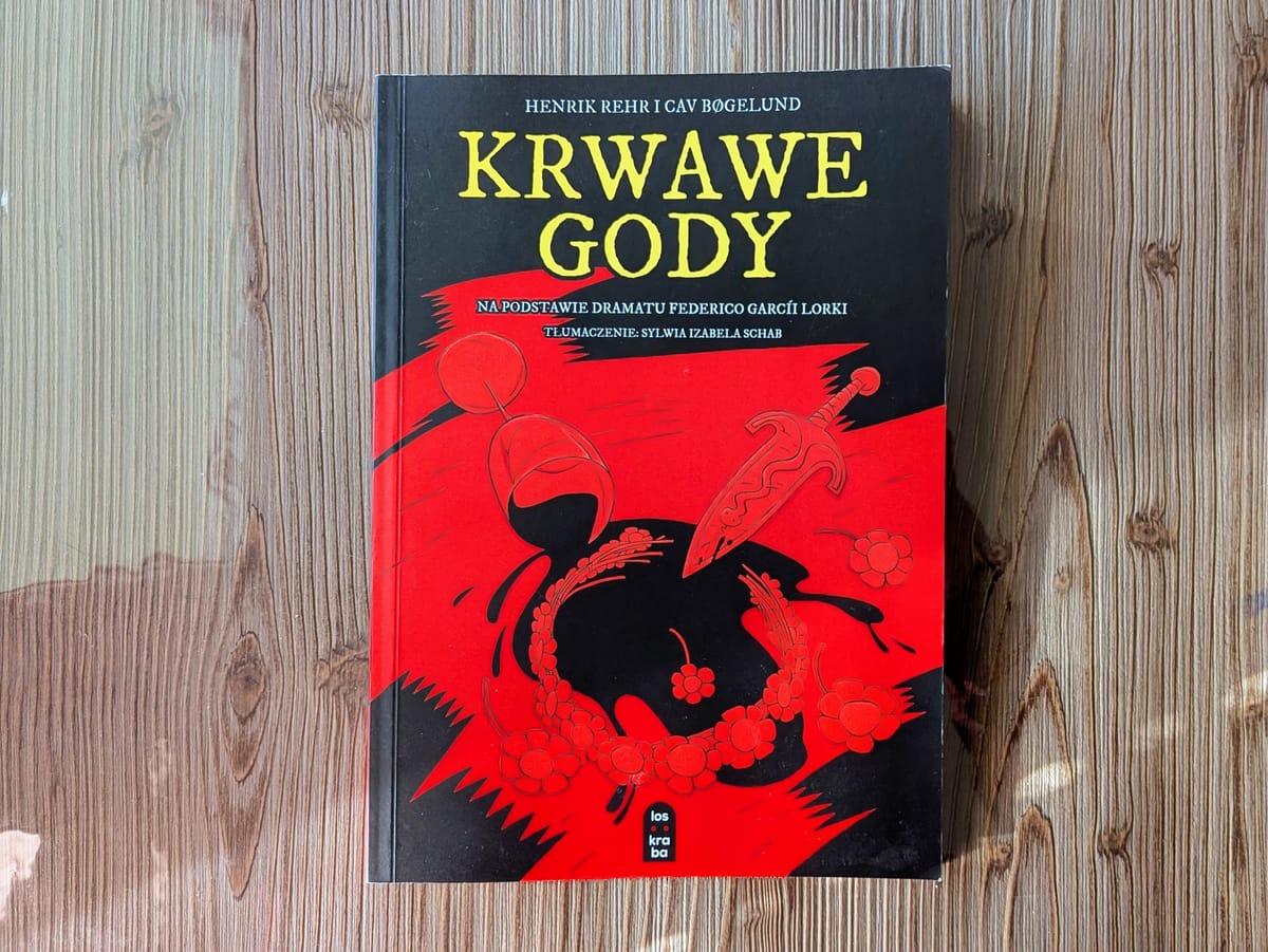 „Krwawe gody" – recenzja komiksowej adaptacji Lorki od Losu Kraba