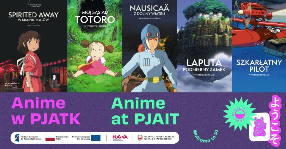 Anime w PJATK – magia Studia Ghibli na Koszykowej w Warszawie