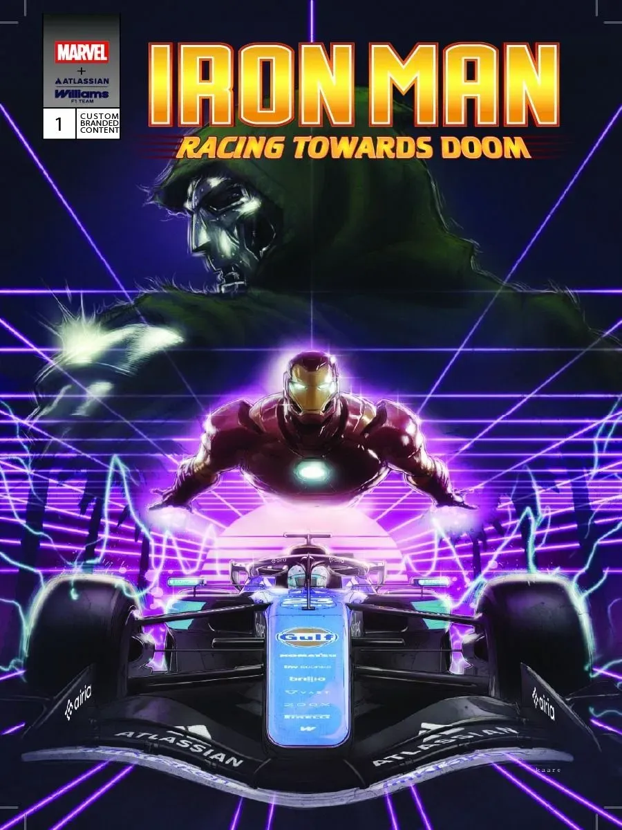 Williams F1 i Marvel wydają komiks. Albon i Sainz kontra Doktor Doom