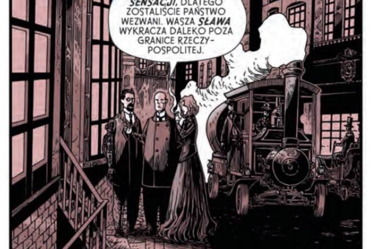 „Pani i pan Twardofscy” w „Nowej Fantastyce”. Nowy komiks z zagadką dla czytelników