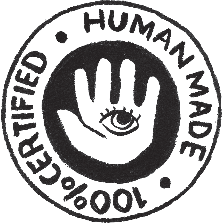 Oni Press pokazuje znak „100% HUMAN-MADE”. Komiksy bez AI mają dostać własne oznaczenie