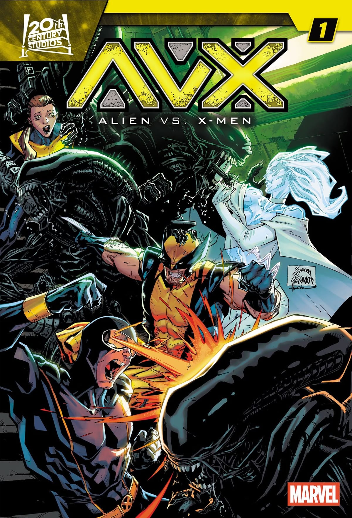 "Alien Vs. X-Men" - mutanci staną do walki z organizmem doskonałym