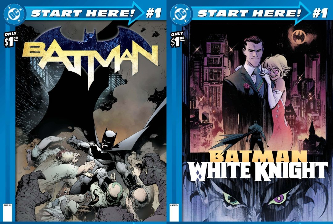 DC uruchamia Start Here. Cztery zeszyty z Batmanem po dolarze