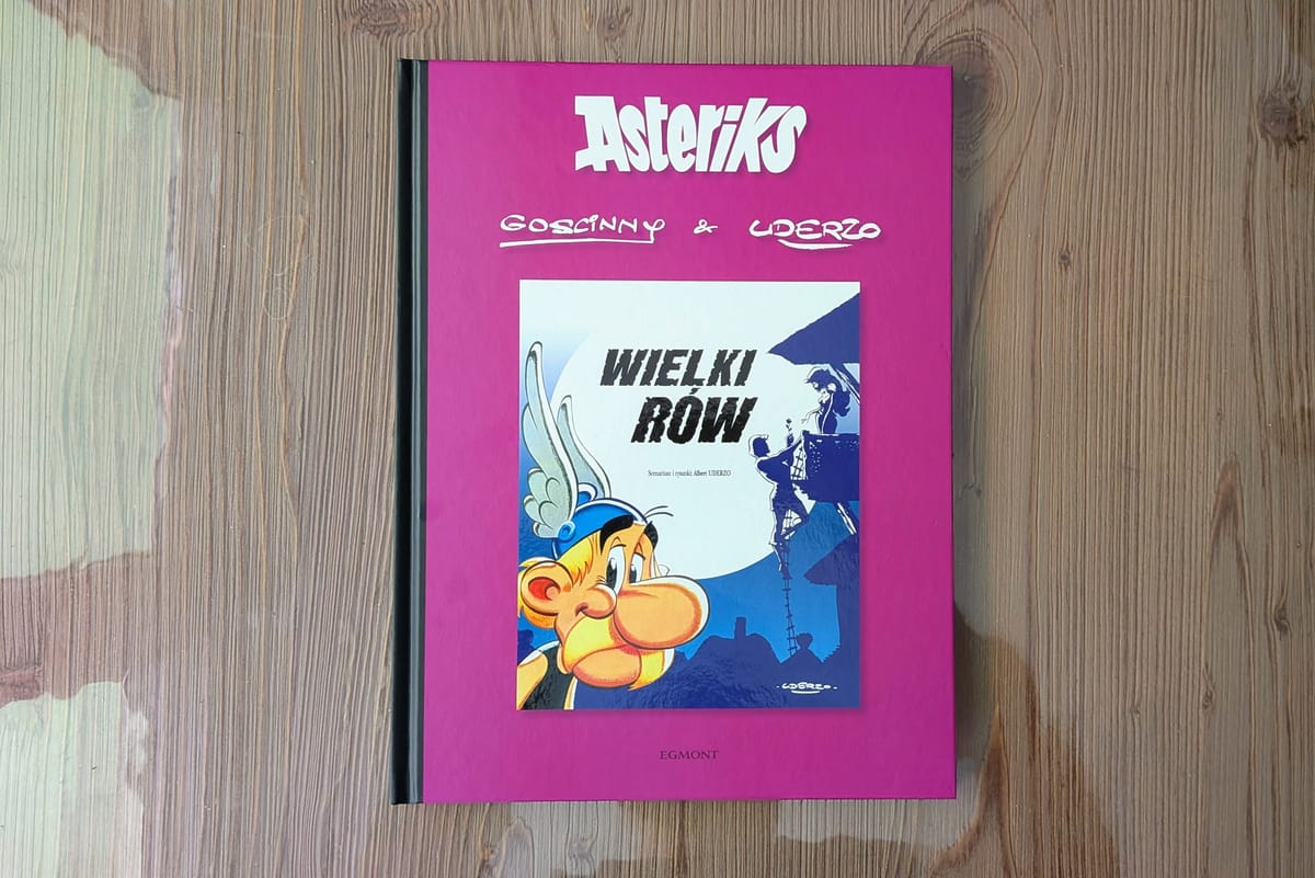 „Wielki rów", czyli jak Uderzo przemycił mur berliński do Galii