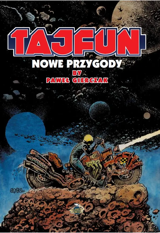 Na MFKiG nowy„Tajfun” Pawła Gierczaka. To pierwszy tom nowych przygód